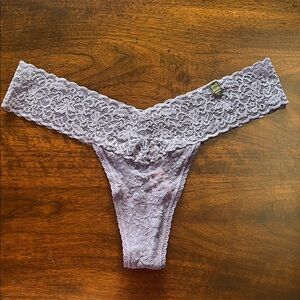 Victoria’s Secret Lacie Thong in Purple One Size